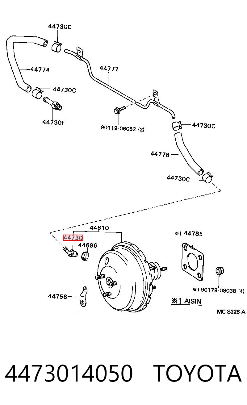 4473014050 Toyota