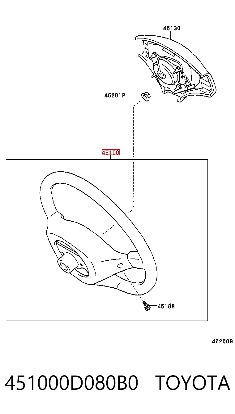 Рульове колесо Toyota Yaris P10