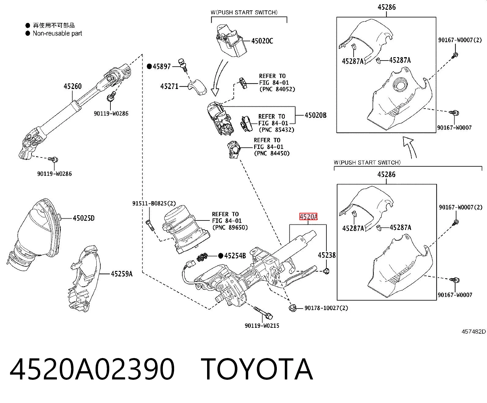4520A02390 Toyota