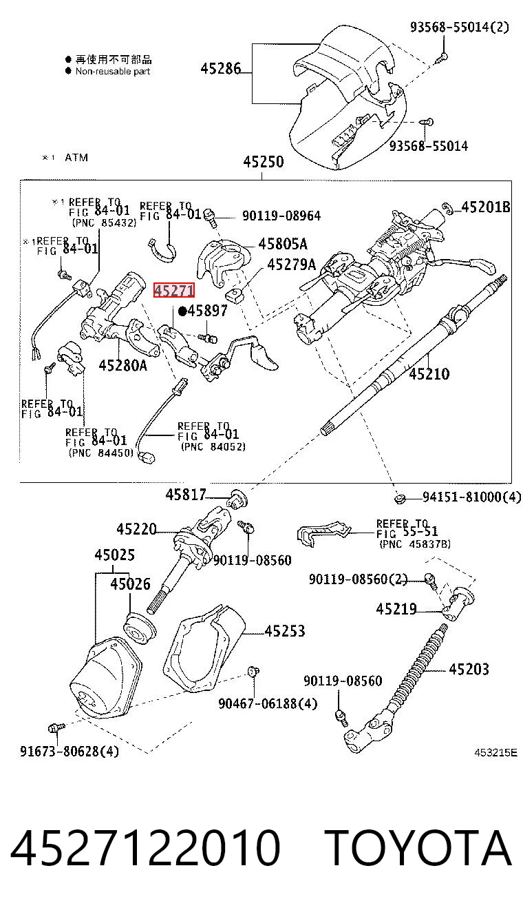 4527122010 Toyota