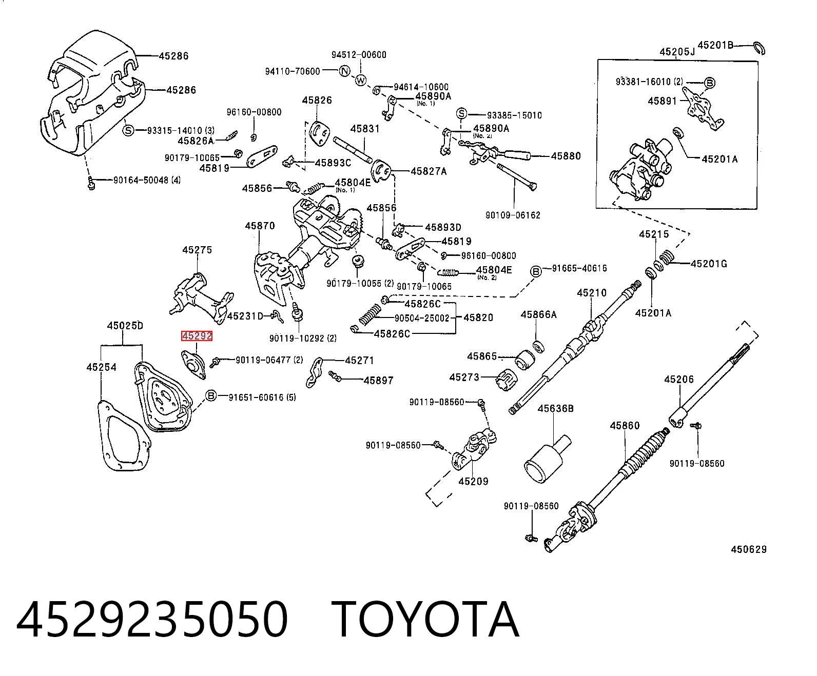4529235050 Toyota