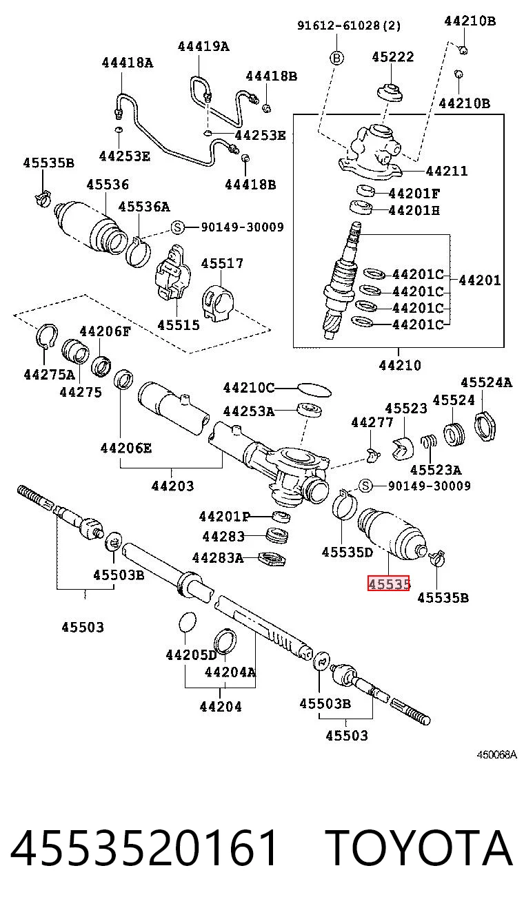 4553520161 Toyota