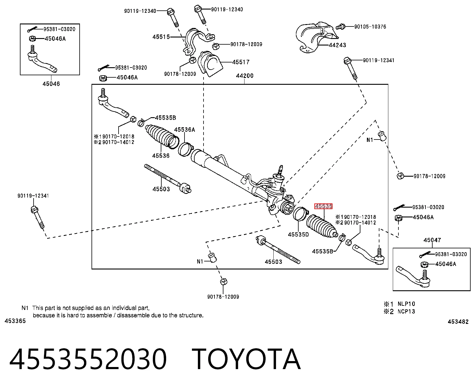 Пильник рульової тяги Lemforder 34404 ціна, від 10.66 USD