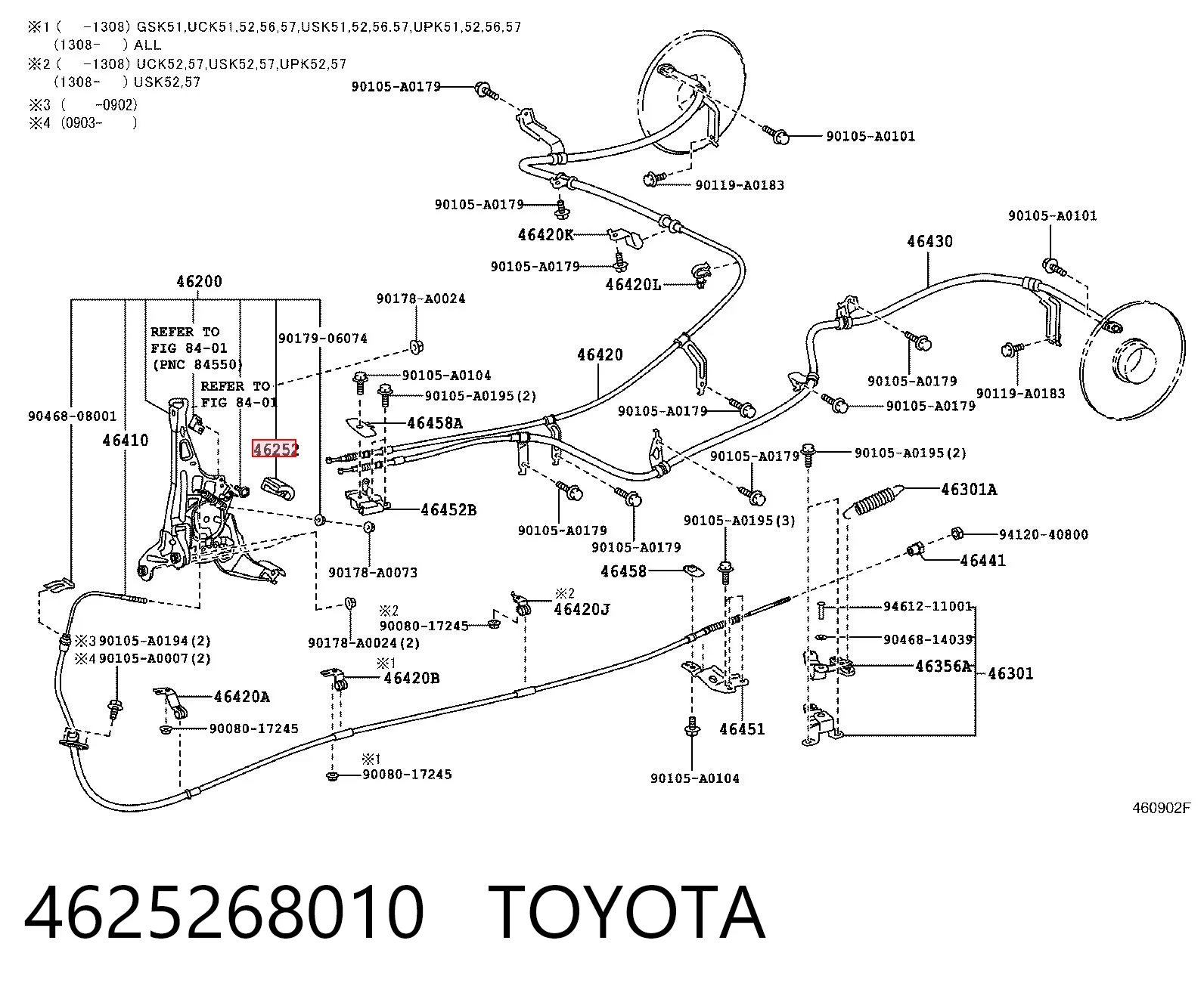 4625268010 Toyota 