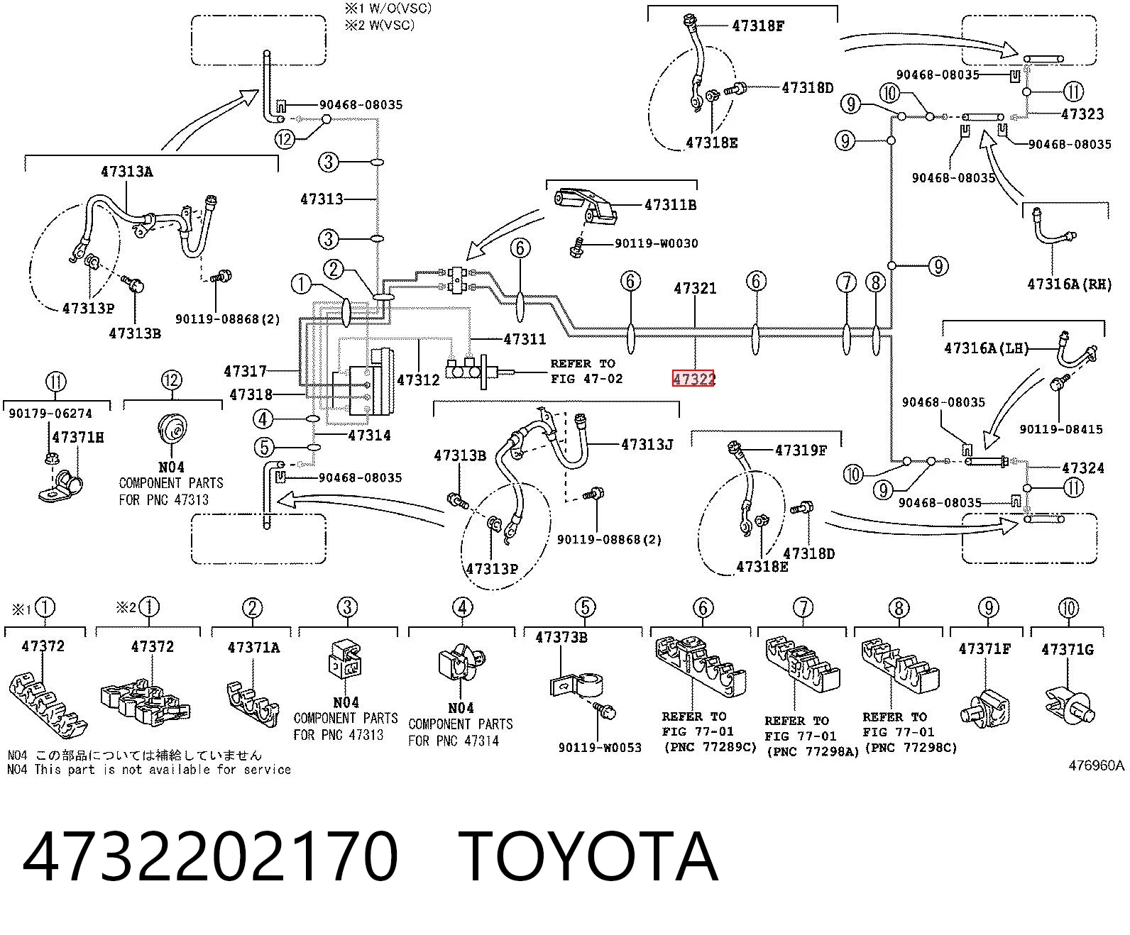 4732202170 Toyota