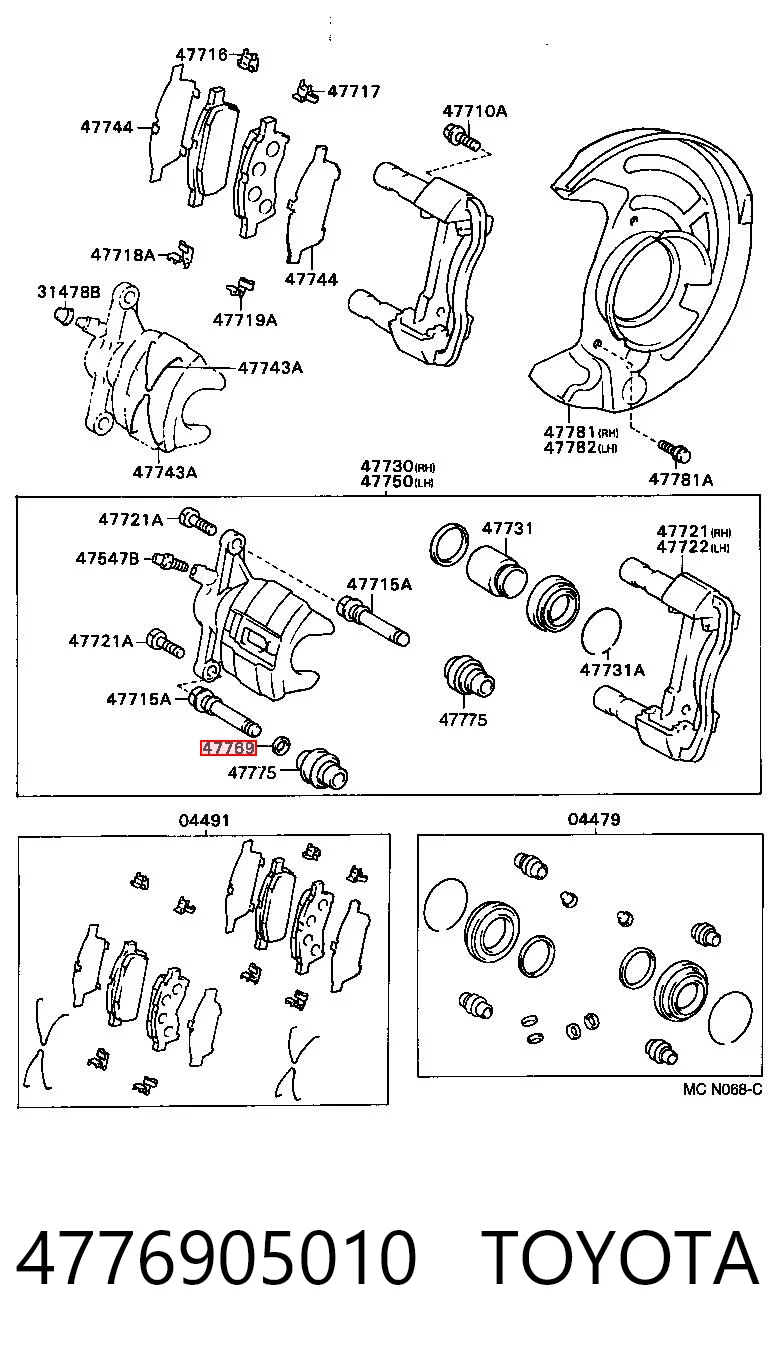 4776905010 Toyota