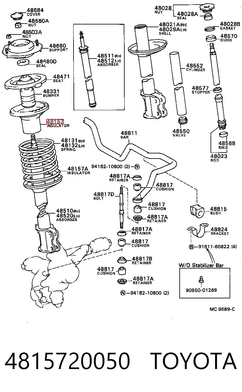 4815720050 Toyota