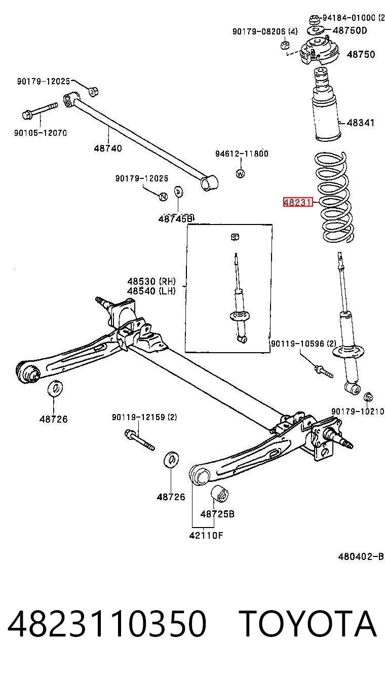 Пружина задня NIPPON MOTORS CS16230 ціна, від 28.22 USD