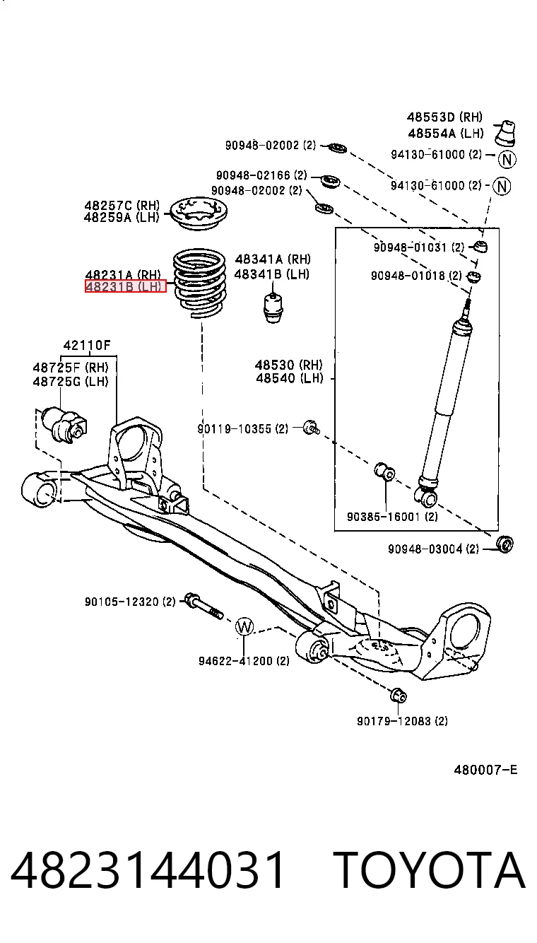 Пружина задня NIPPON MOTORS CS16370 ціна, від 31.57 USD