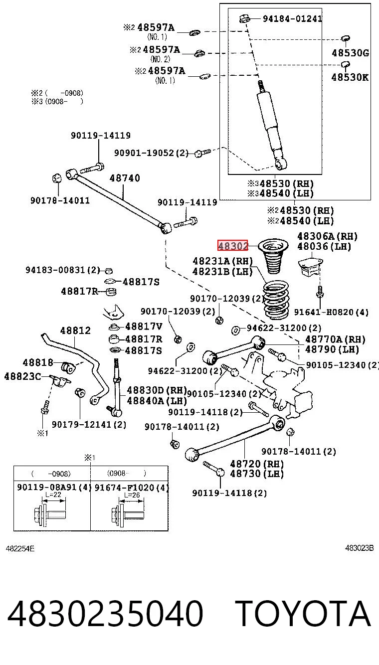 4830235040 Toyota 