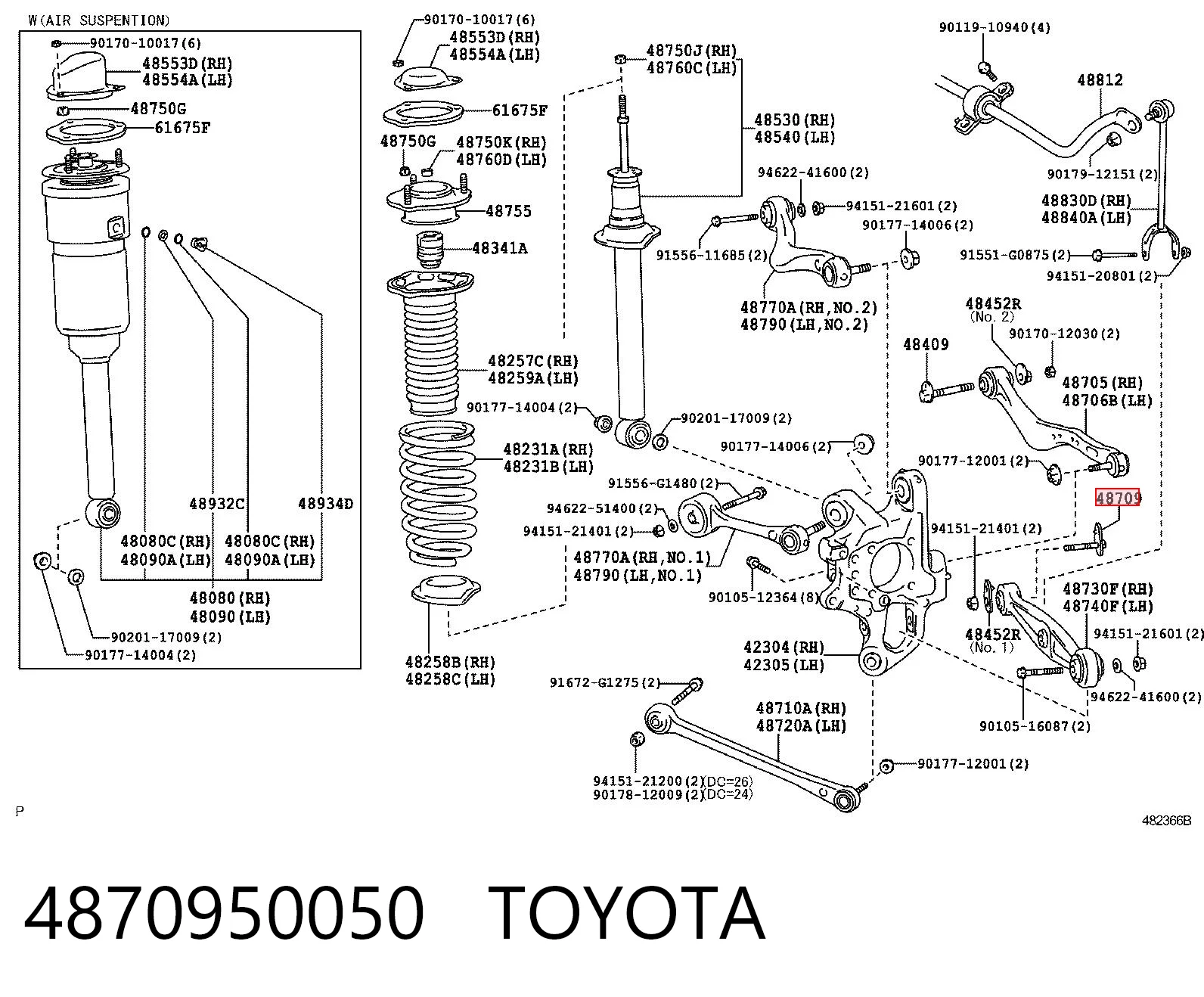 4870950050 Toyota