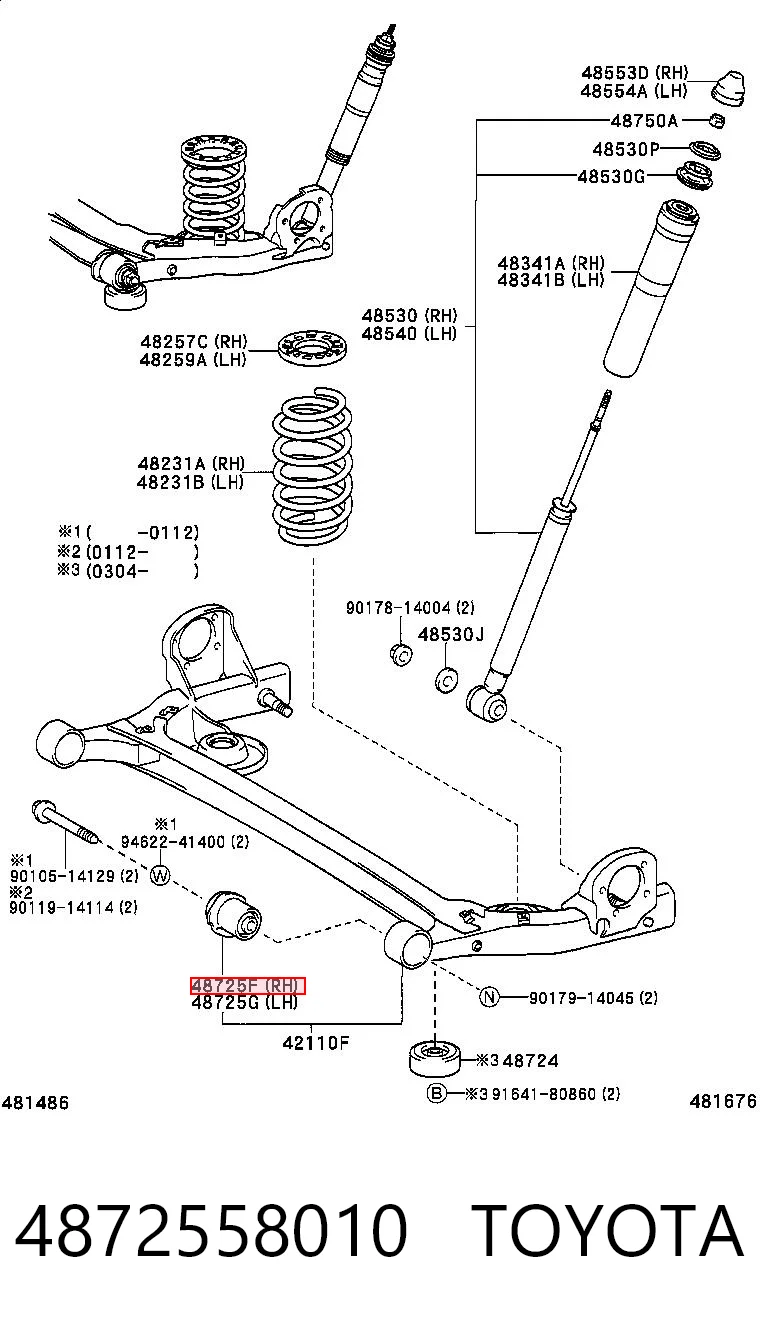 Сайлентблок задньої балки/підрамника NIPPON MOTORS NMS1287 ціна, від 20.87 USD