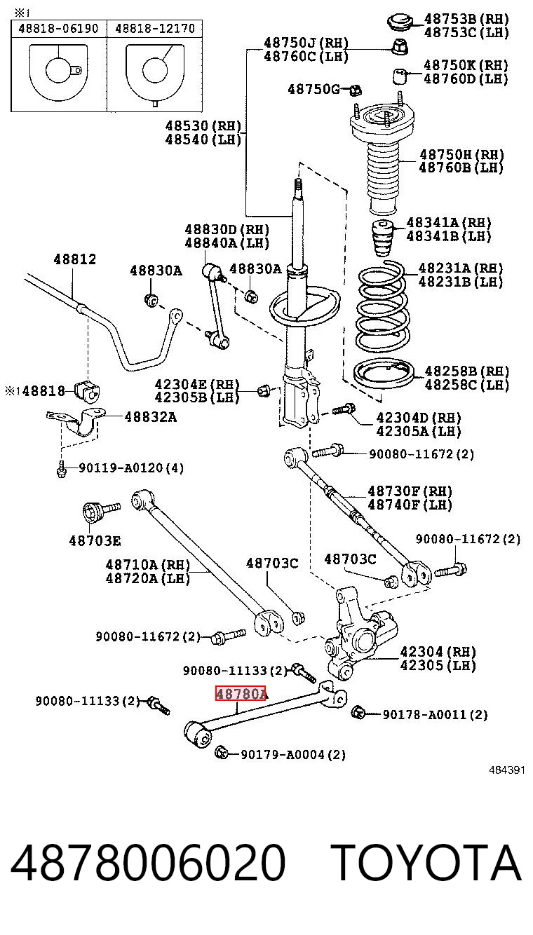 4878006020 Toyota 