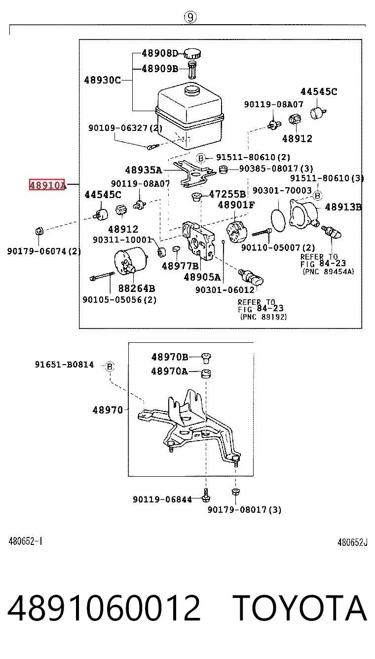 4891060012 Toyota Компресор підкачки амортизаторів