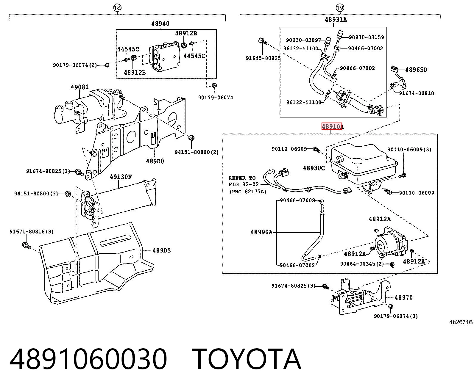 4891060030 Toyota Компресор підкачки амортизаторів