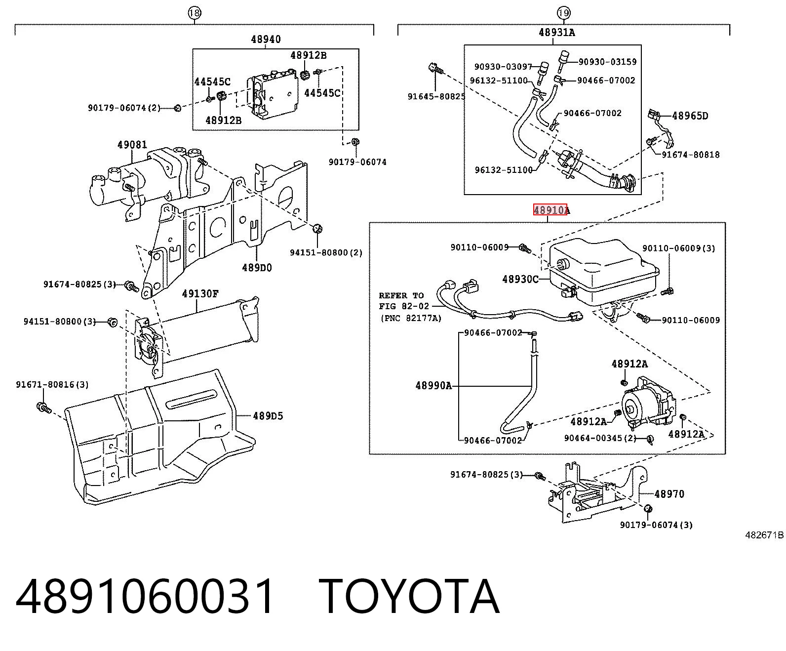 4891060031 Toyota Компресор пневмоподвески