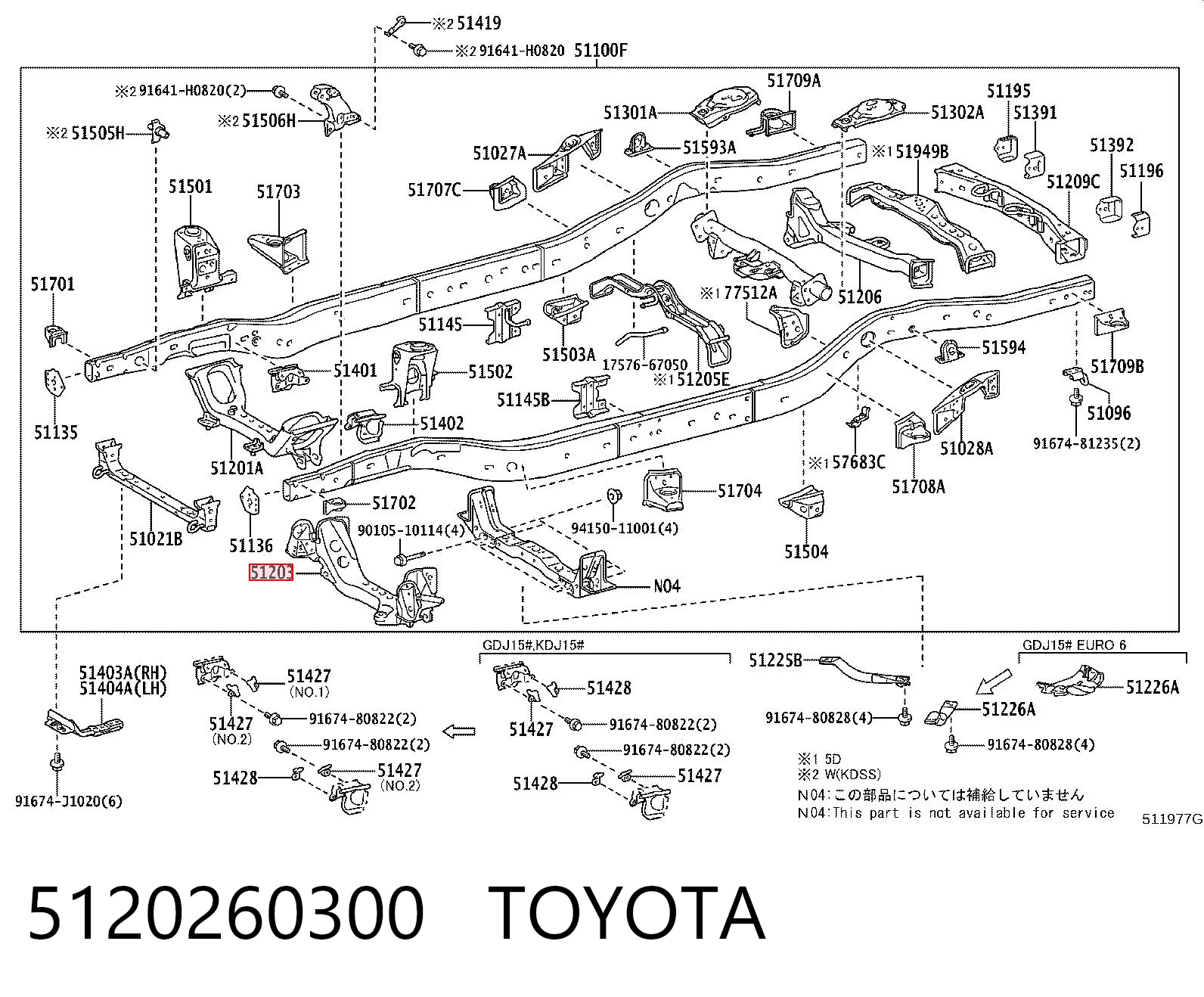 5120260300 Toyota