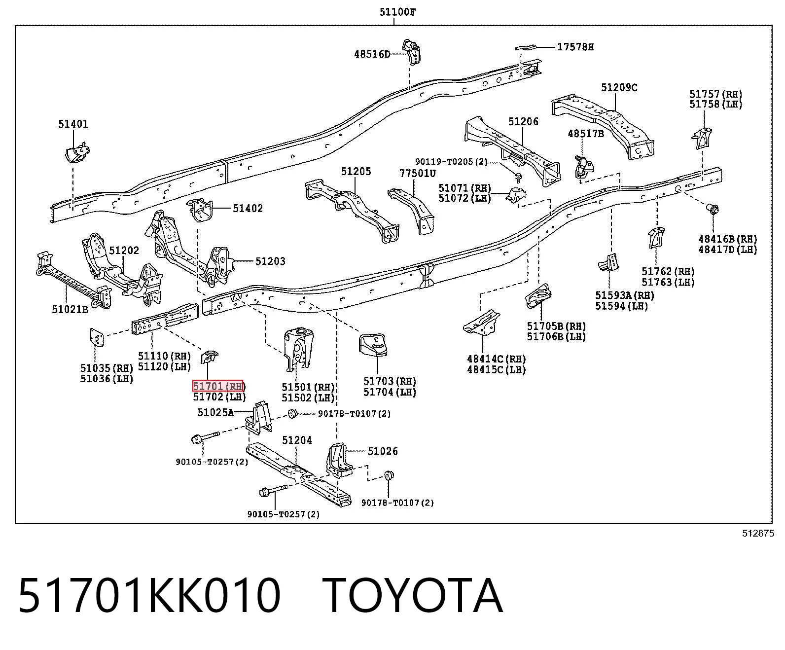 51701KK010 Toyota