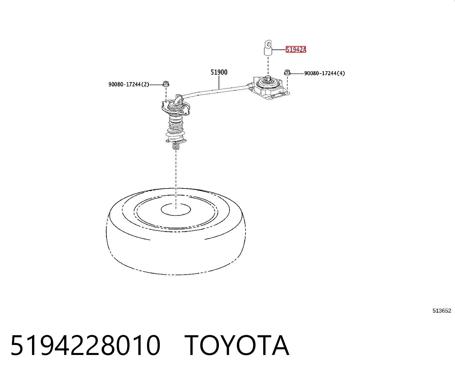 5194228010 Toyota 