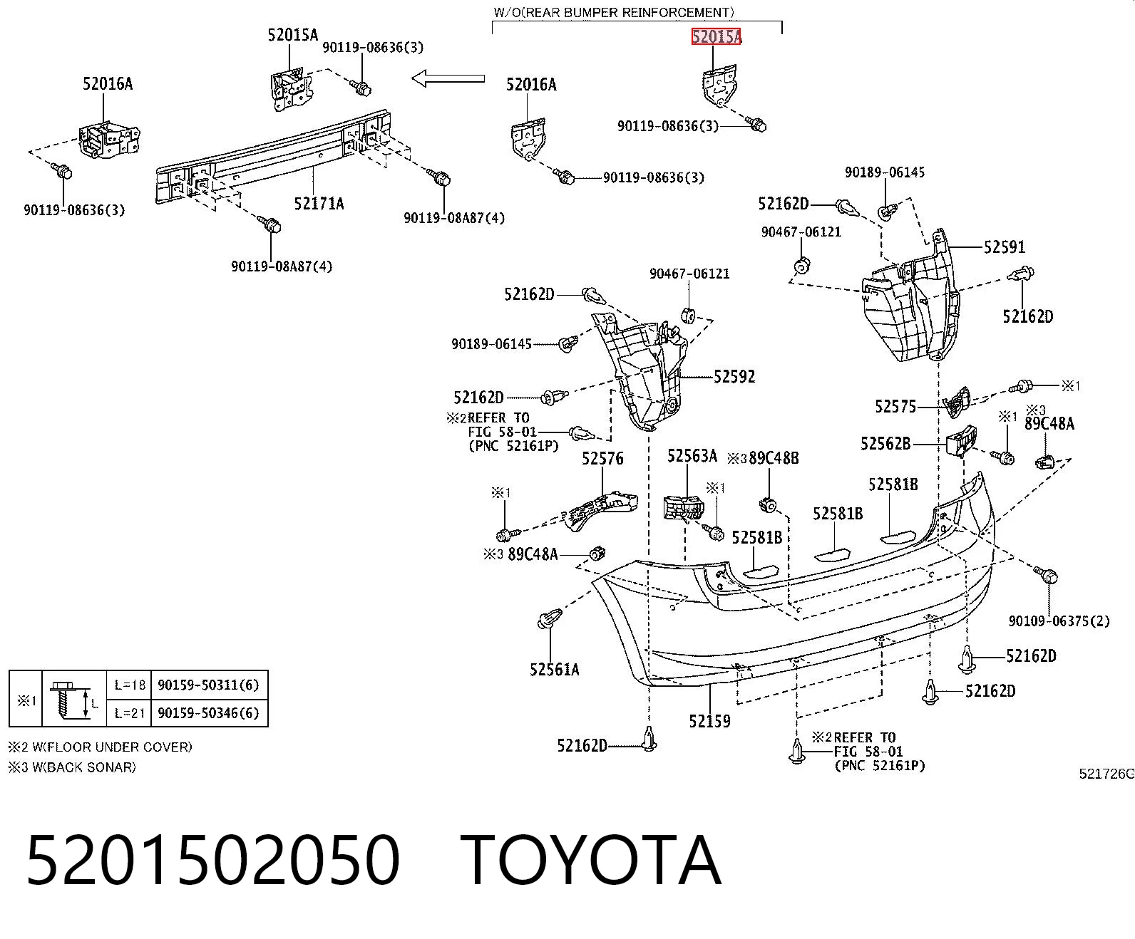 5201502050 Toyota