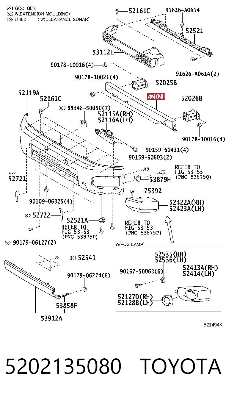5202135080 Toyota