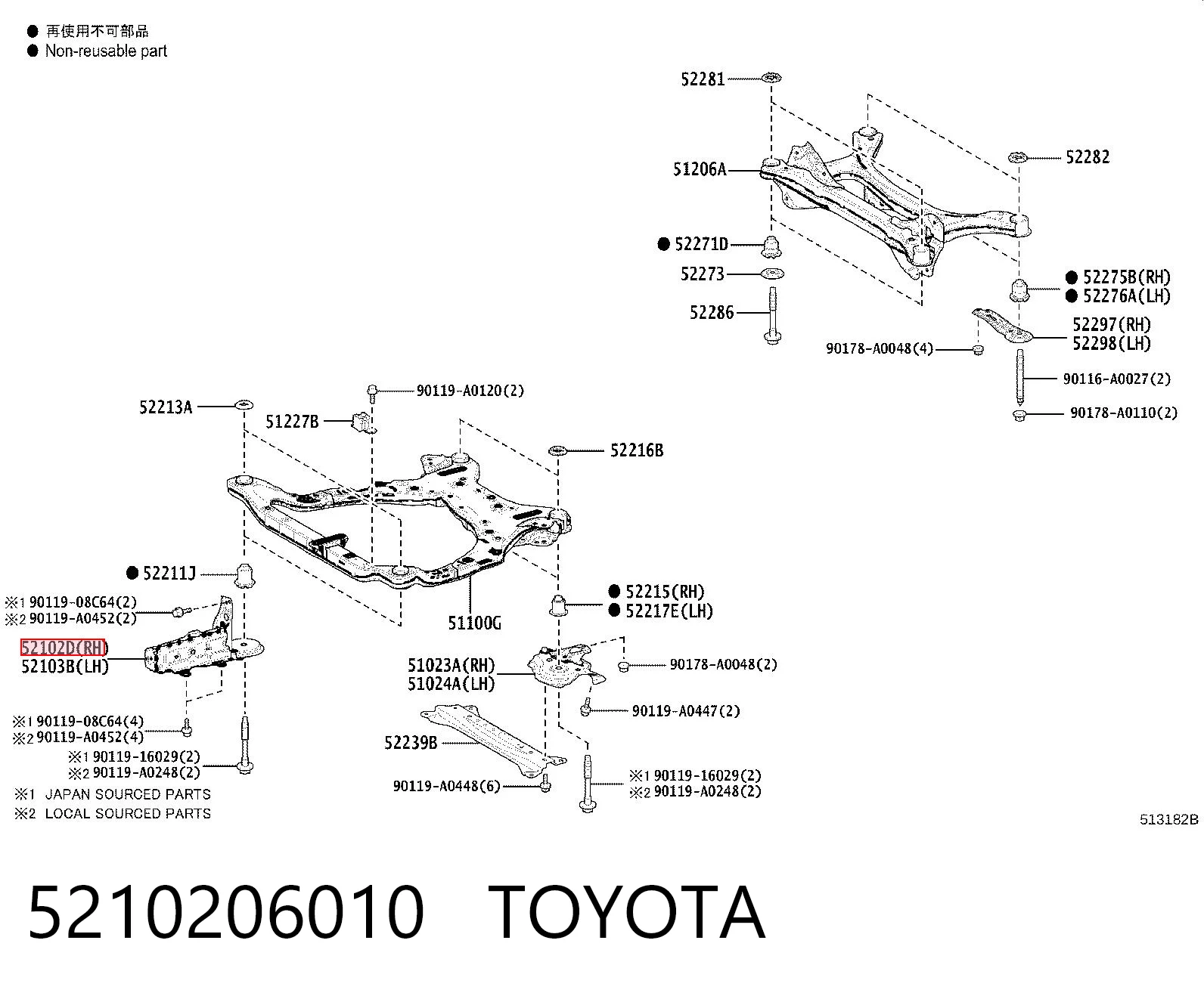 5210206010 Toyota 
