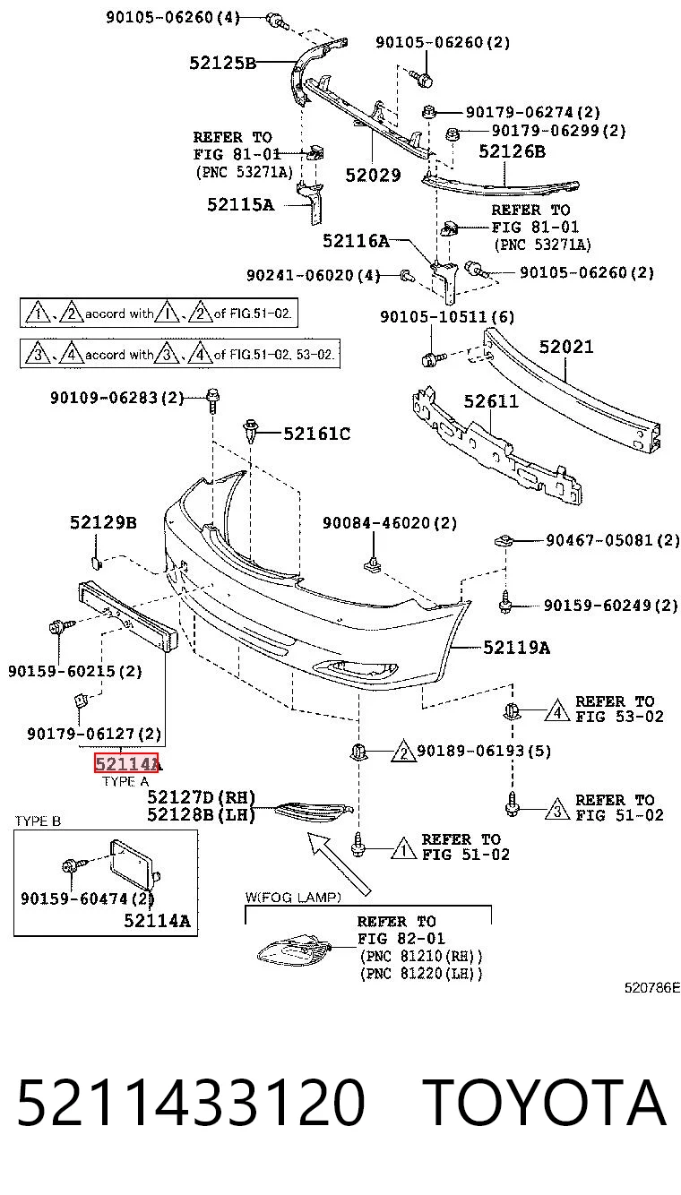 5211433120 Toyota