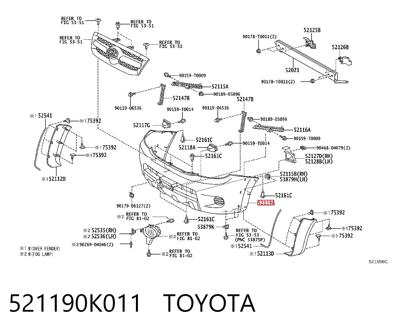 Бампер на авто Polcar 8192071 ціна, від 46.68 USD