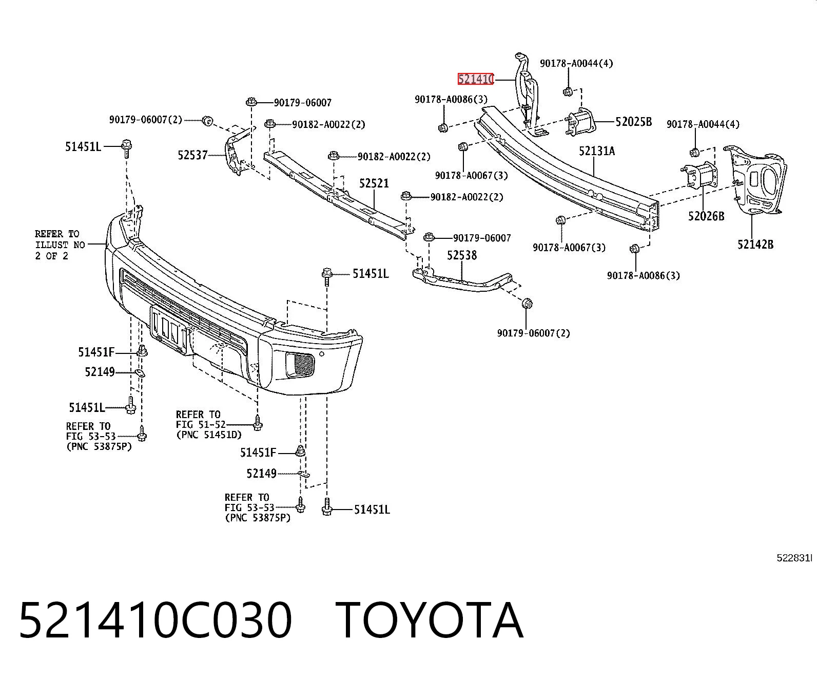 521410C030 Toyota 