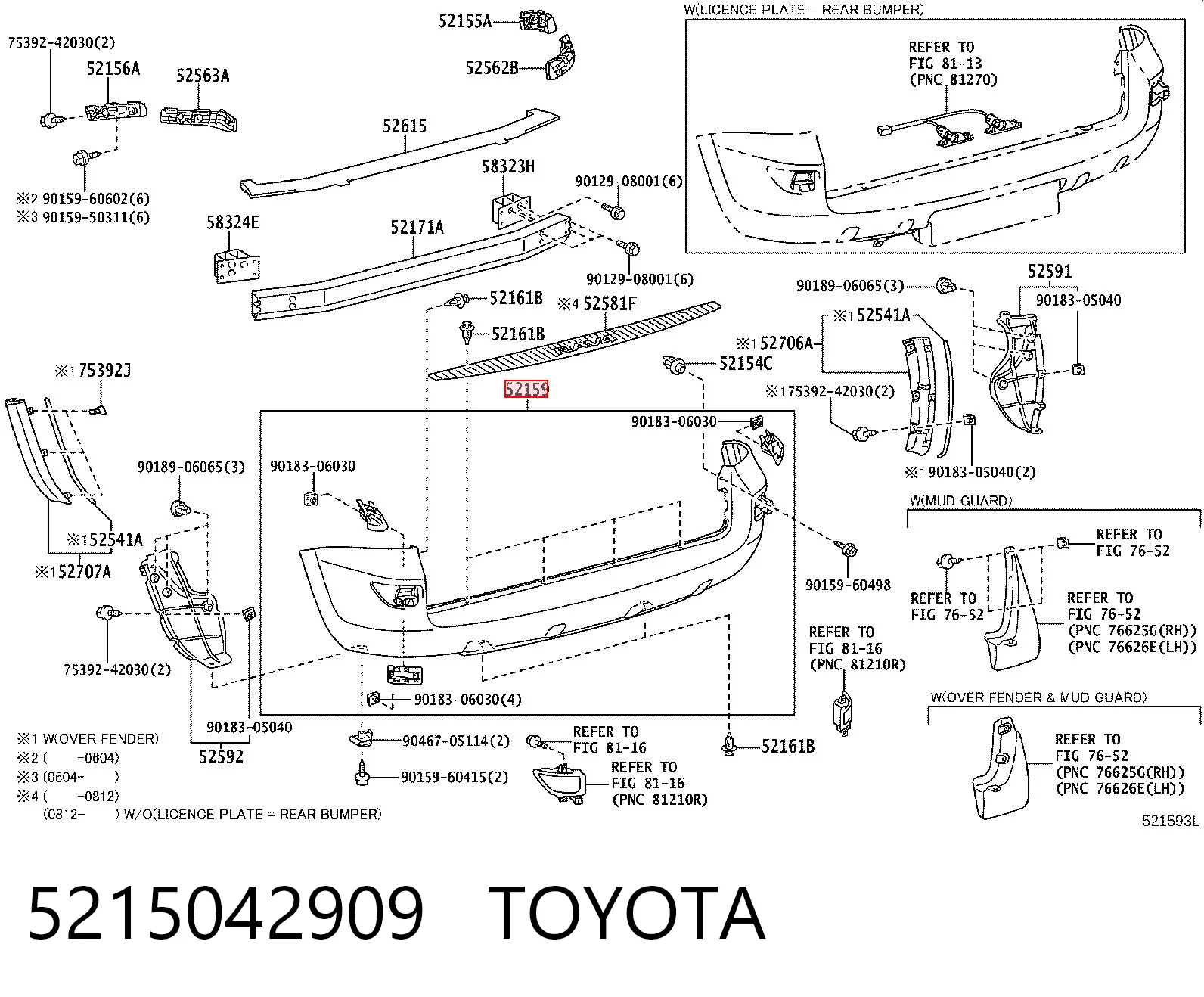 5215042909 Toyota
