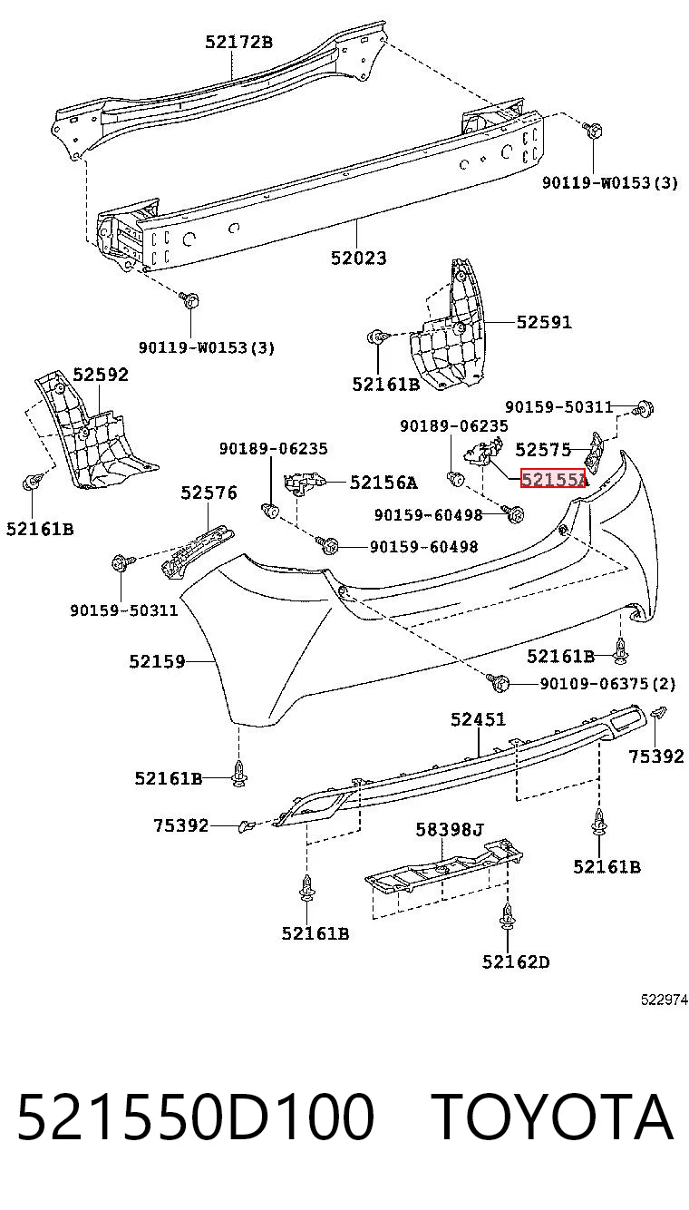 521550D100 Toyota