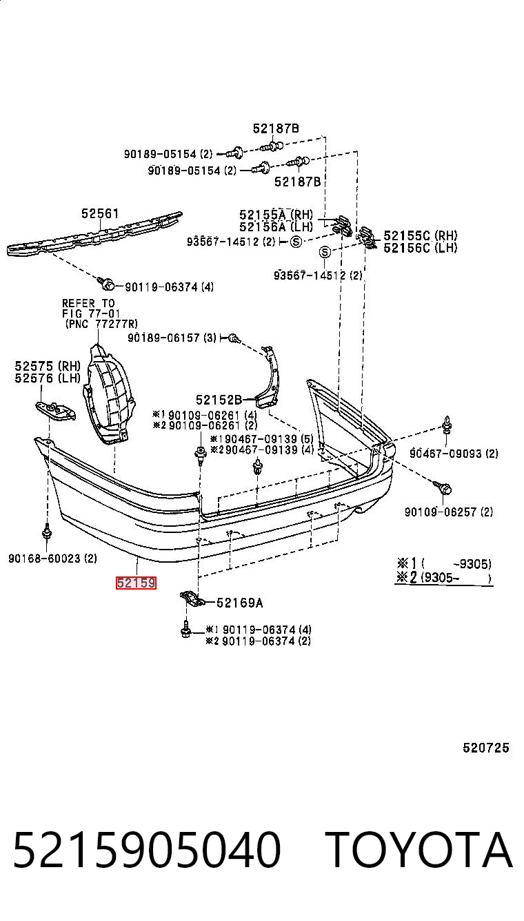 5215905040 Toyota