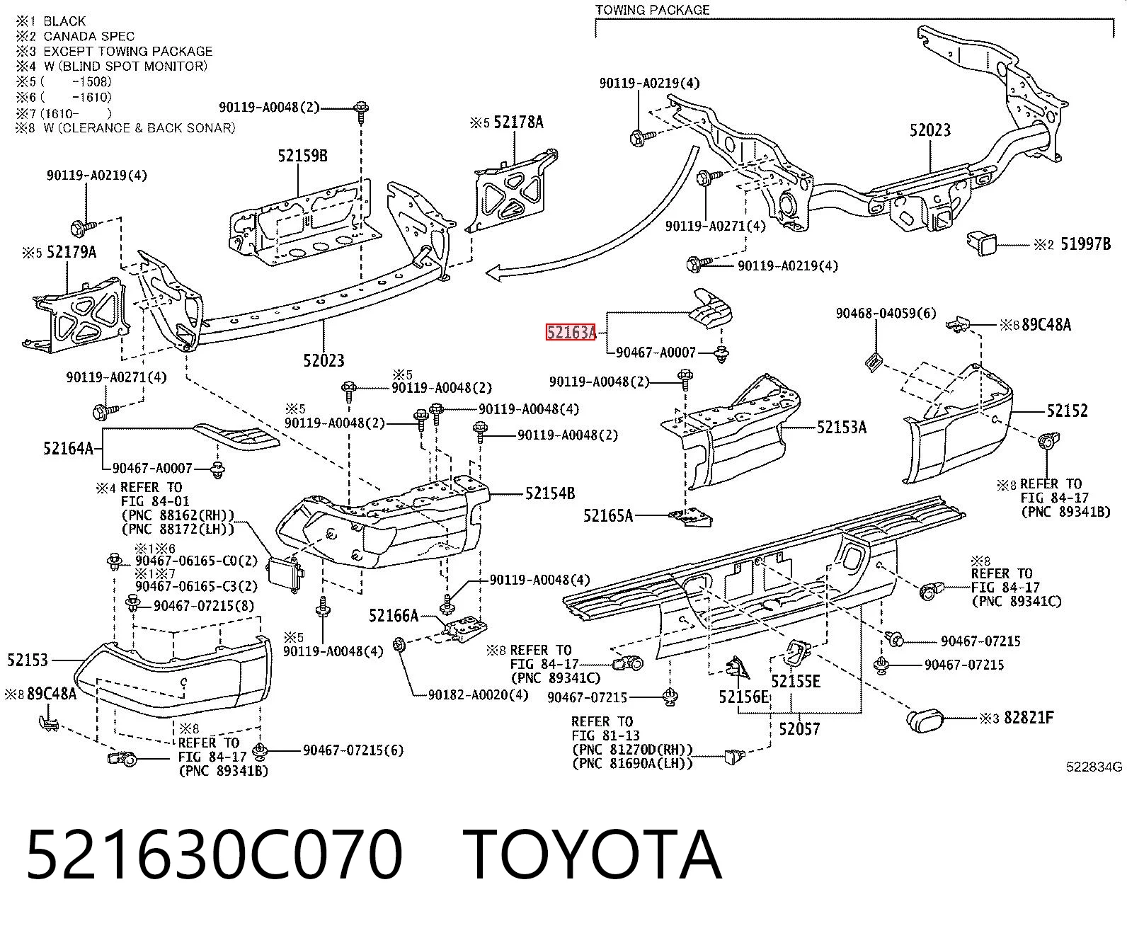 521630C070 Toyota 