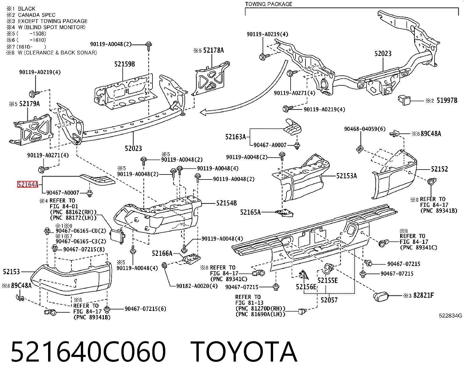 521640C060 Toyota 