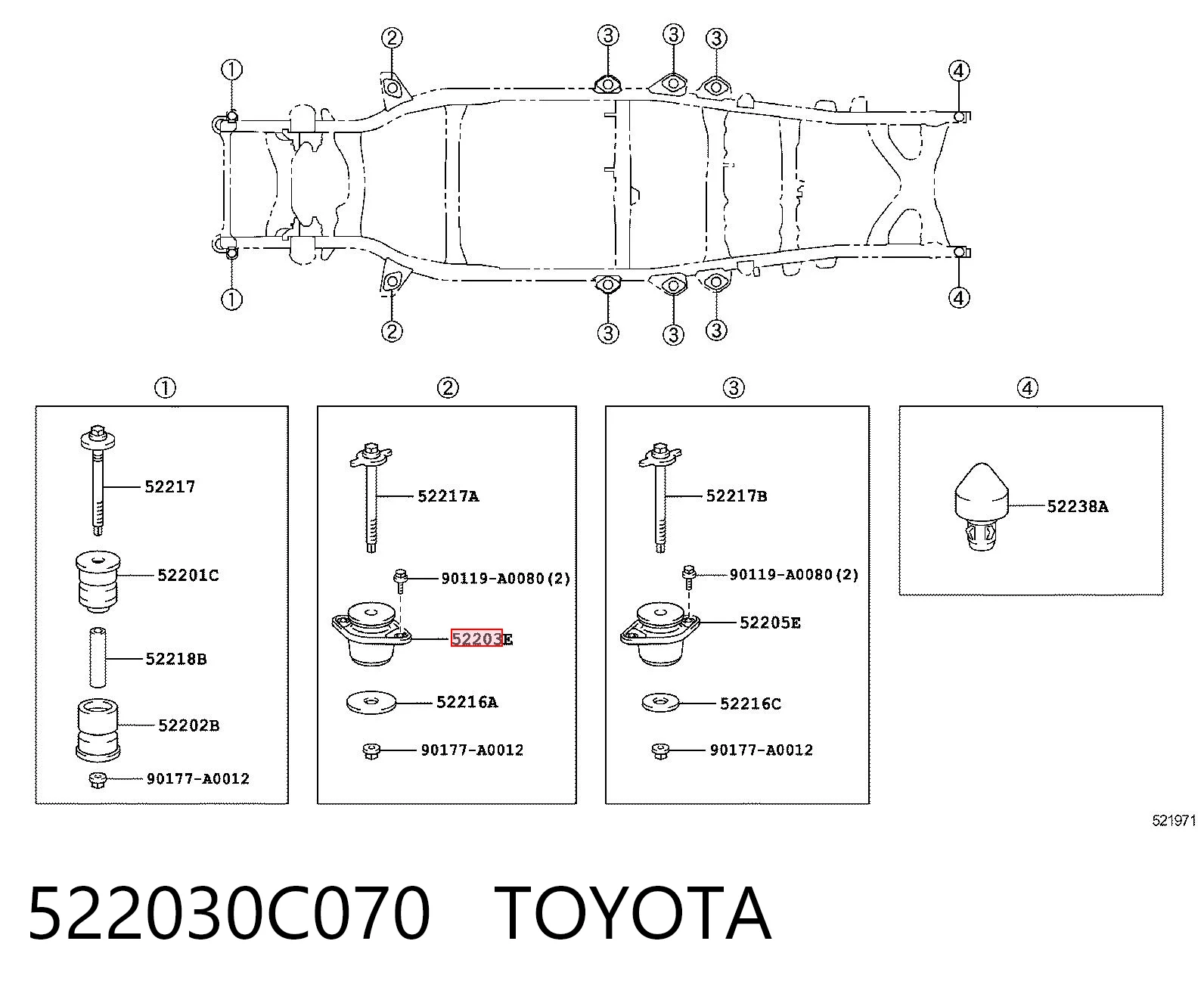 522030C070 Toyota