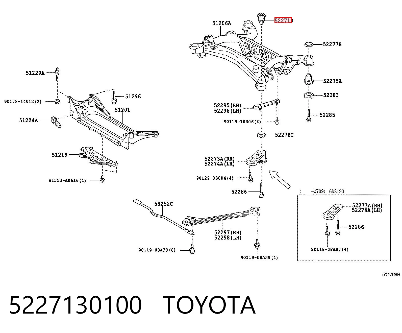 5227130100 Toyota