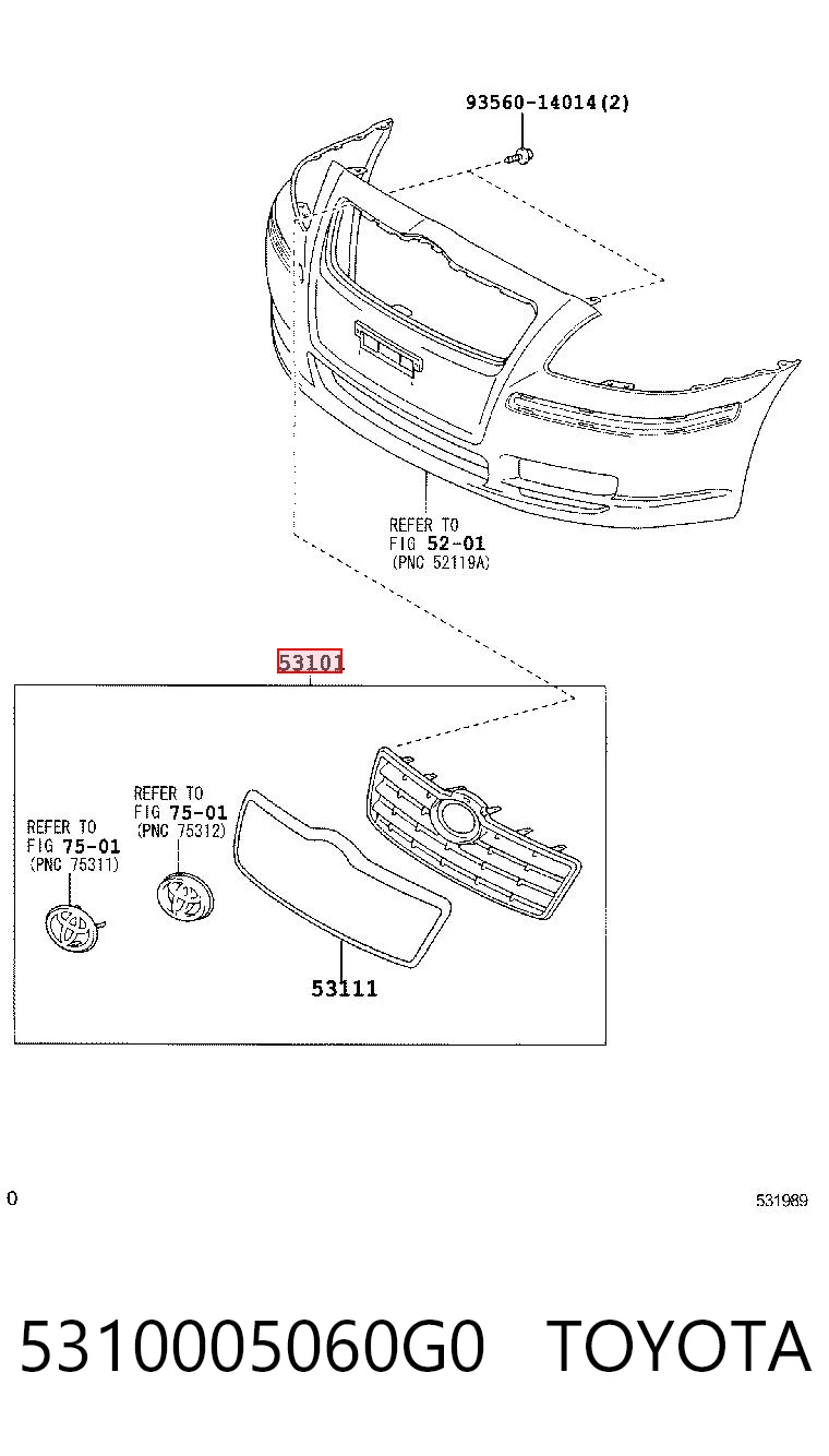 5310005060G0 Toyota