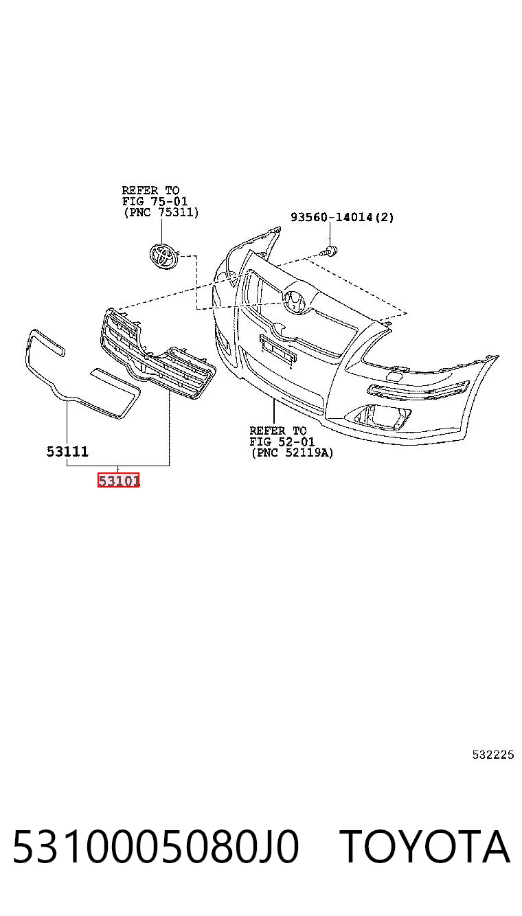 5310005080J0 Toyota