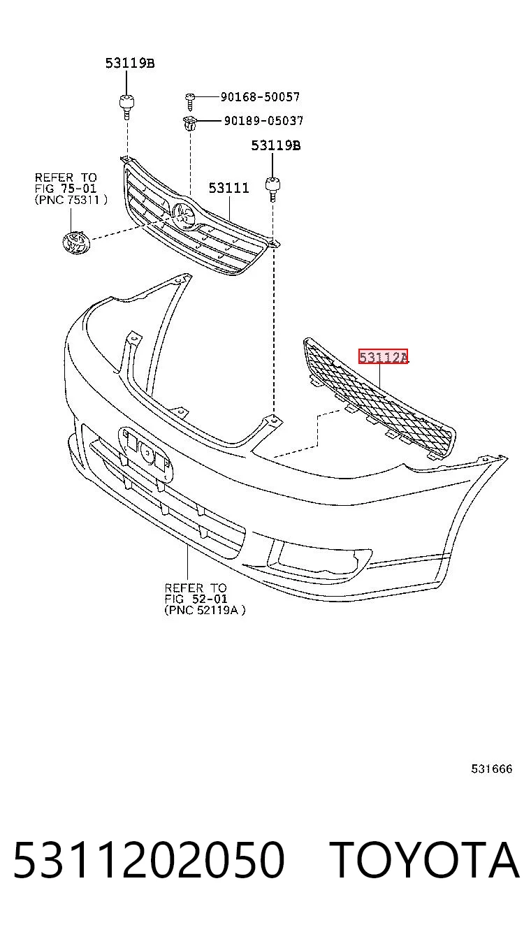5311202050 Toyota