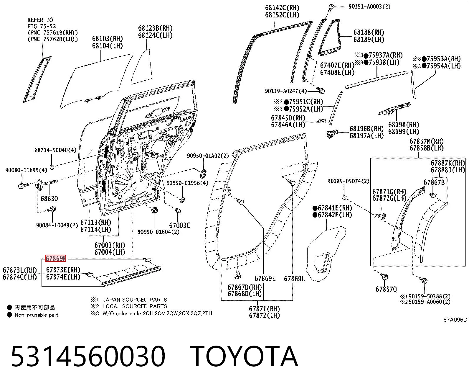 5314560030 Toyota 
