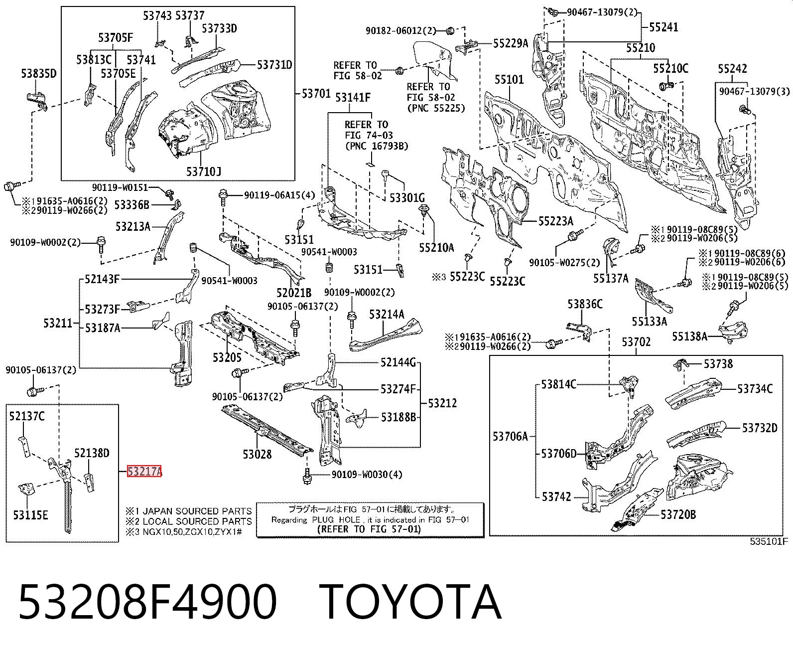 53208F4900 Toyota 