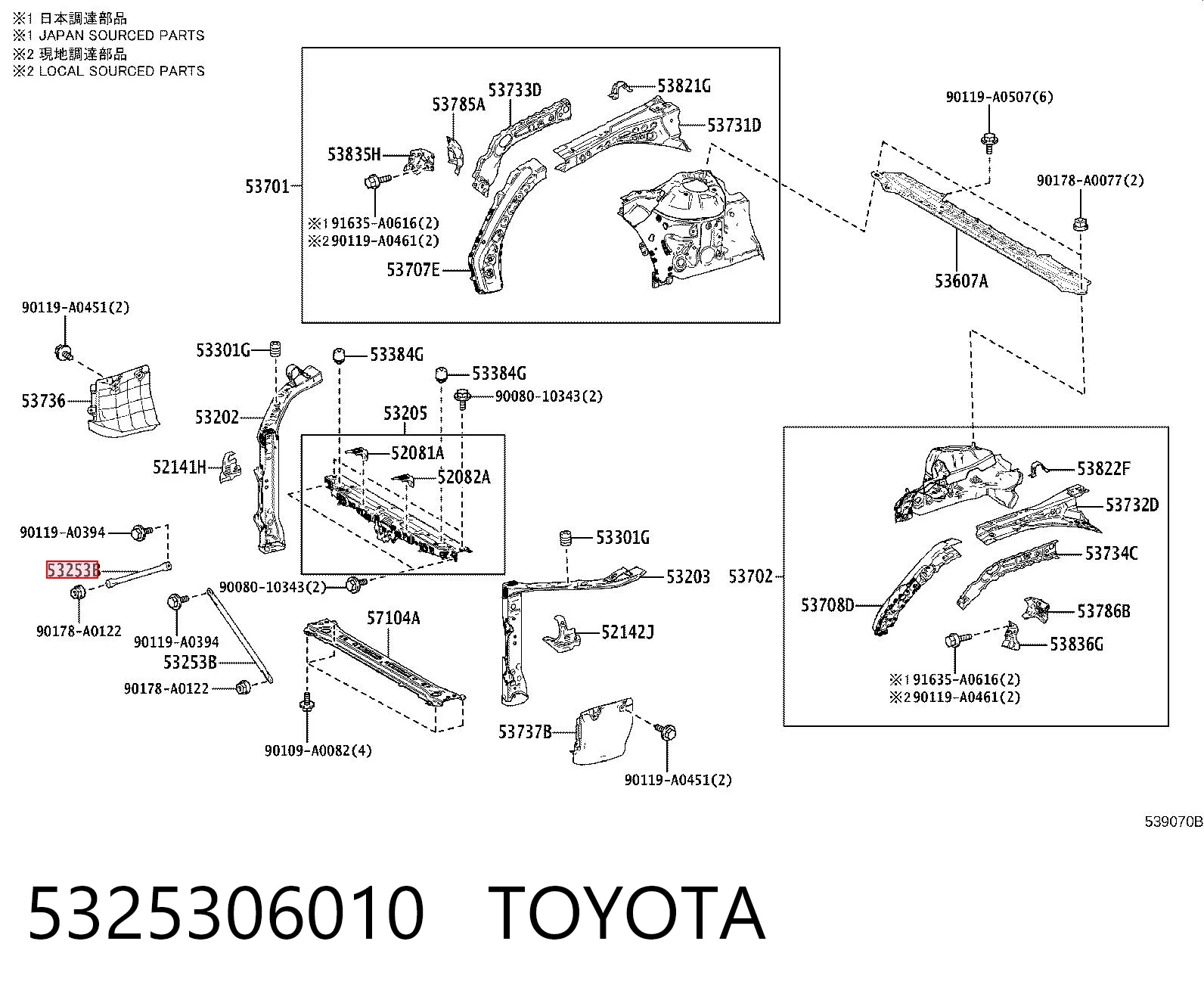 5325306010 Toyota 