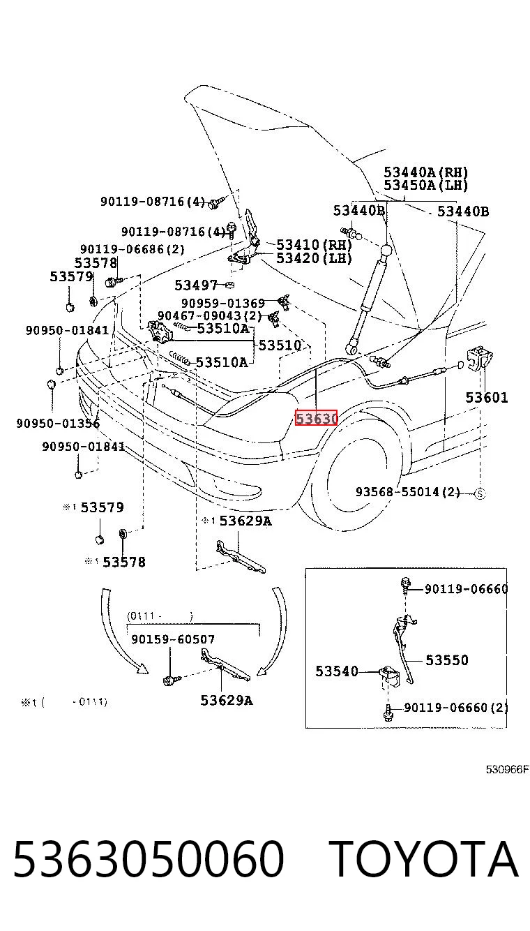 5363050060 Toyota
