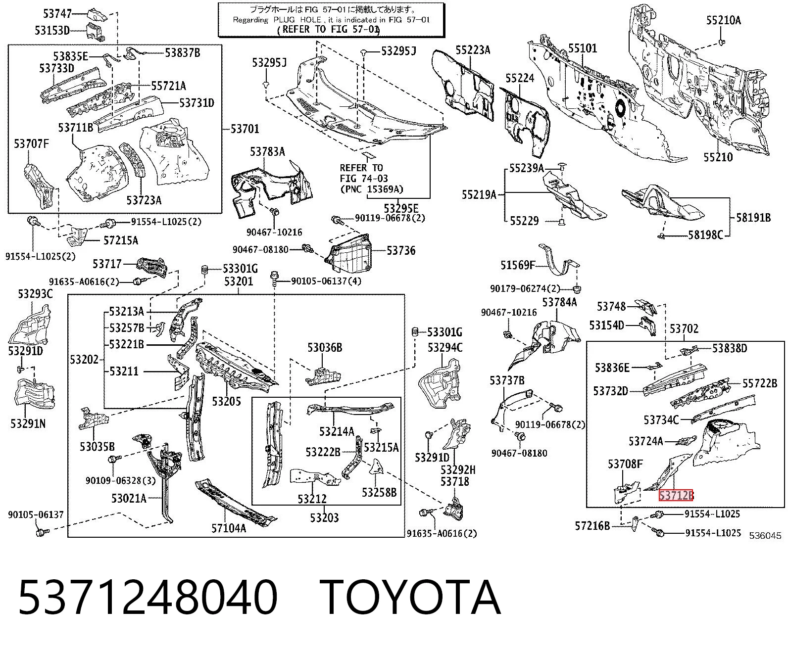 5371248040 Toyota