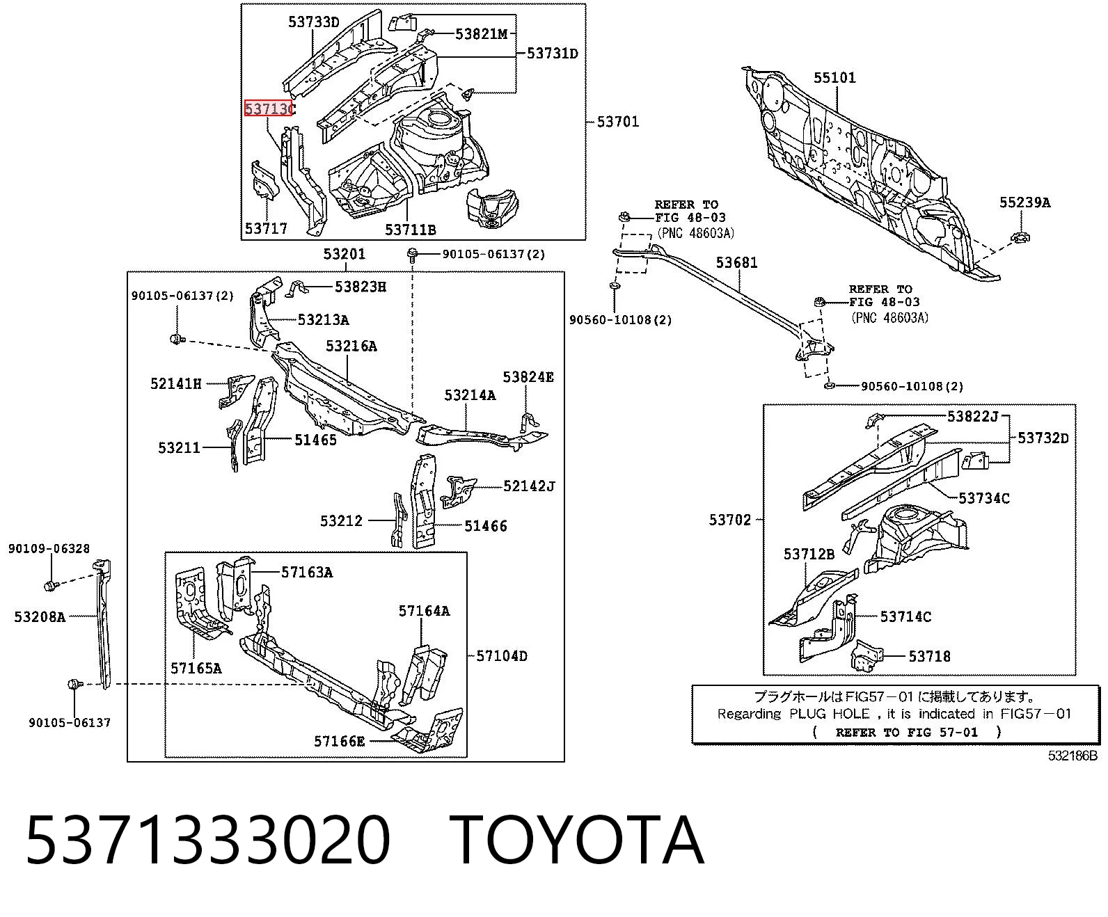 5371333020 Toyota