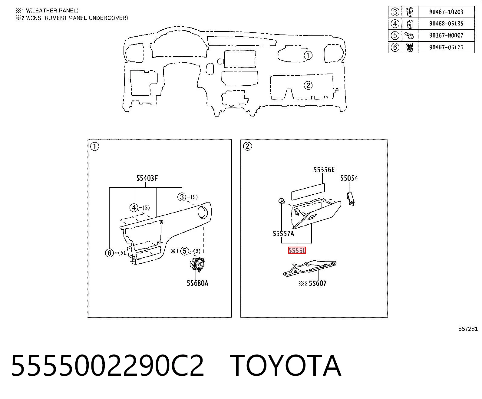 5555002290C2 Toyota