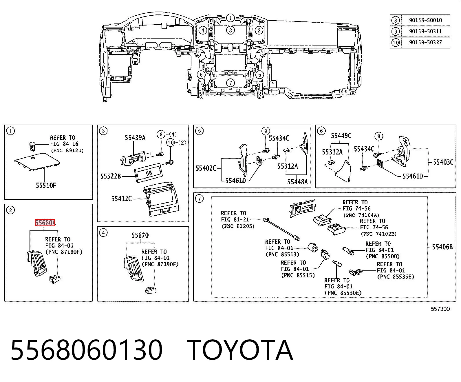 5568060130 Toyota 