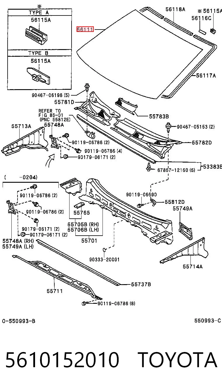 ST405766 Splintex Автомобільне скло