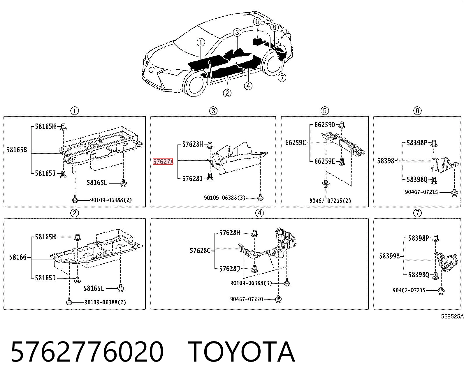 5762776020 Toyota