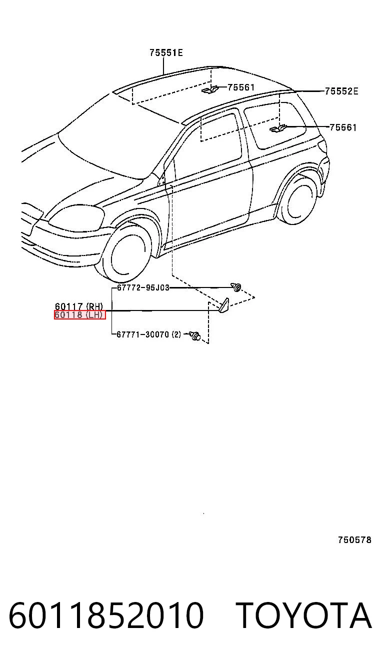 6011852010 Toyota